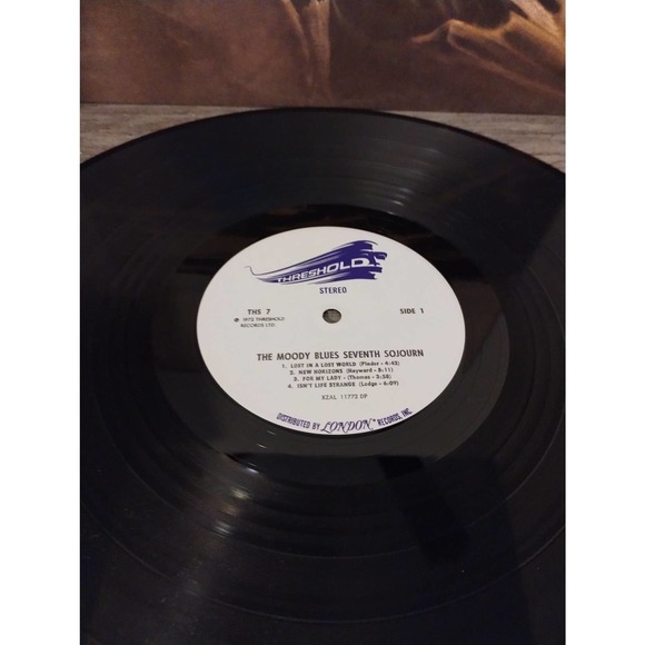 The Moody Blues Seventh Sojourn LP 1972 THS7 - Picture 2 of 5